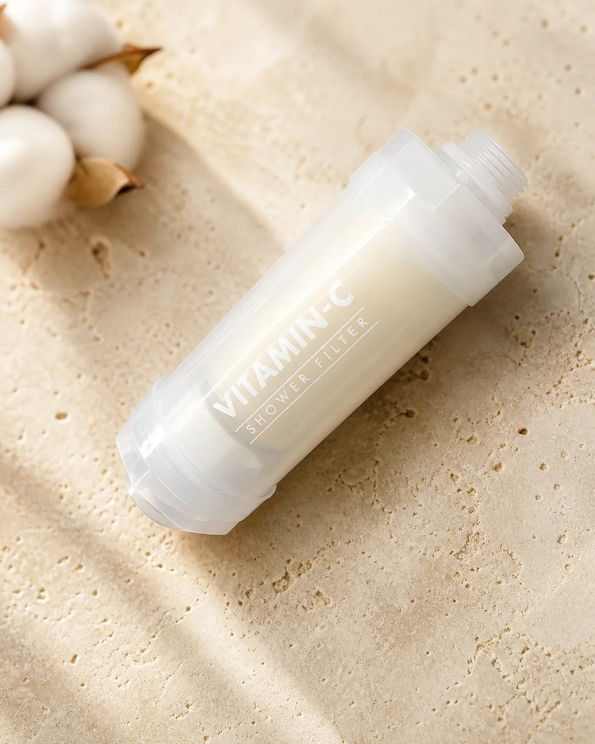 Filtre Nuri Coton Musqué ivoire près de coton naturel